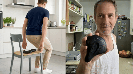 ViroCore Pro - שימוש על כיסא רגיל בבית